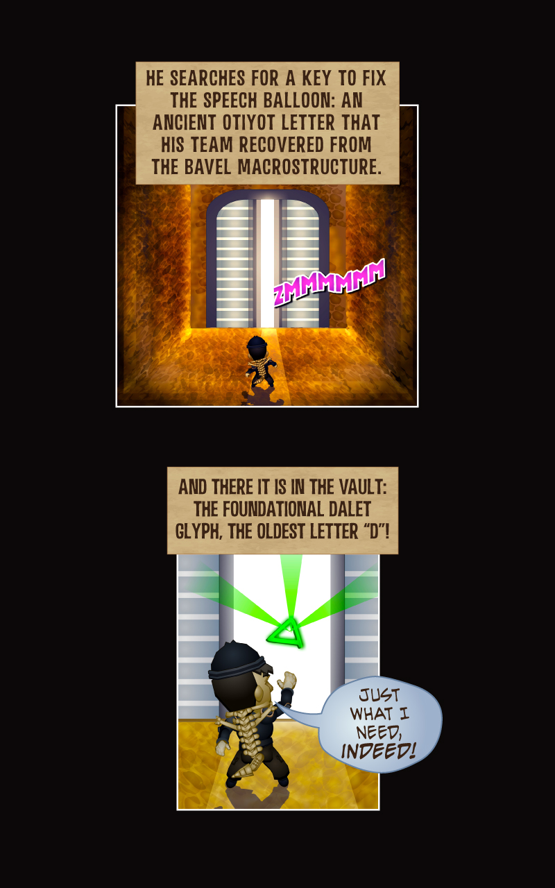 Shem arrives at the Dalet.