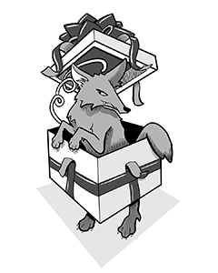 The Jackal-in-the-Box is a not-so-special delivery!