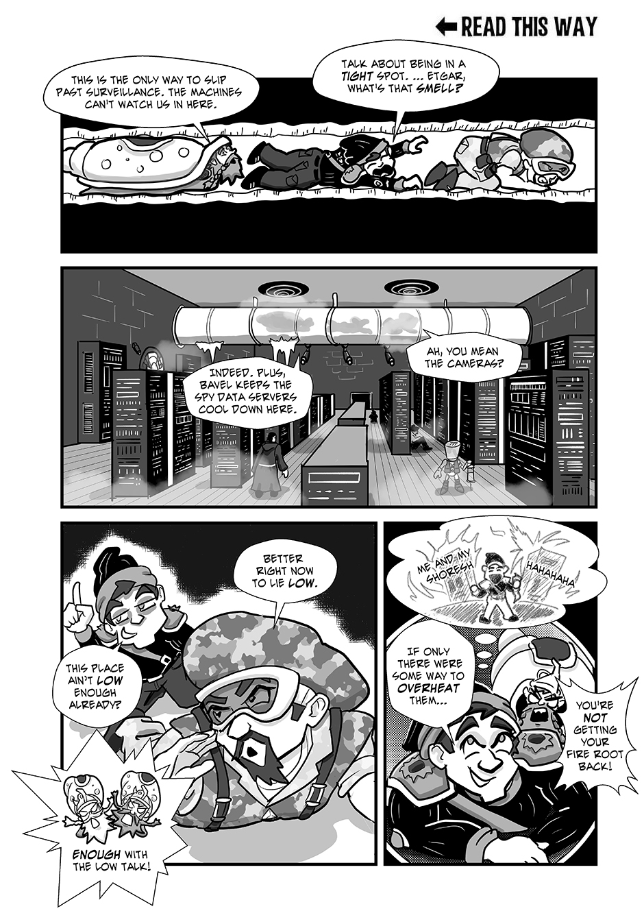 "Milhamah" manga, Chapter 1, Page 12