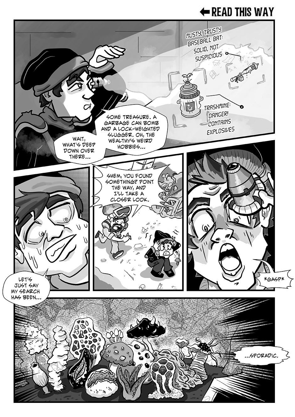 "Milhamah" manga, Chapter 1, Page 14